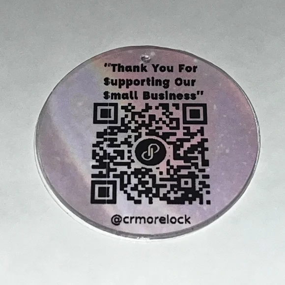 QR Code Keychain with Tassel Pick Your Color - Picture 10 of 17